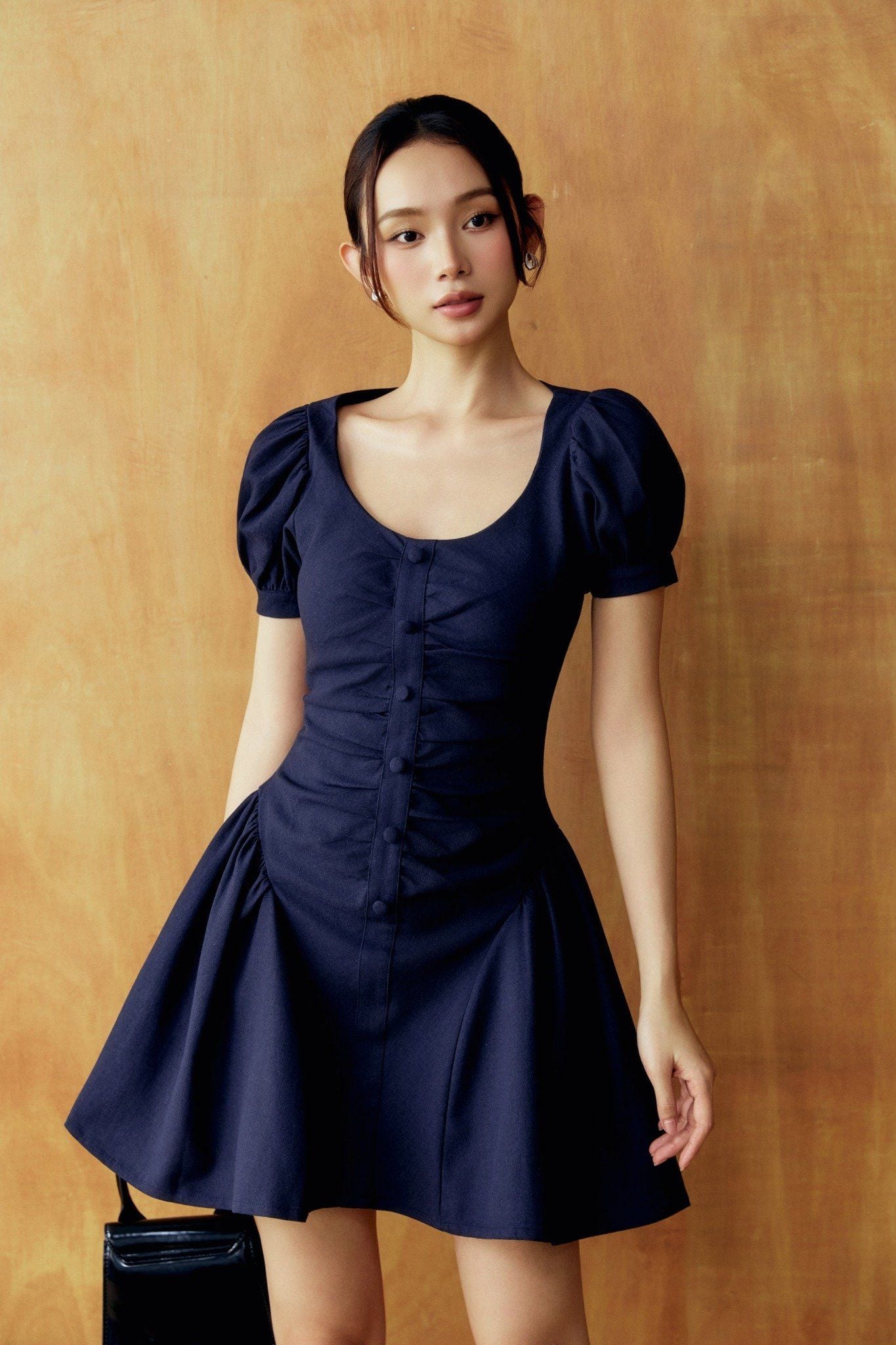 Đầm Ngắn Tay Bí Blossom