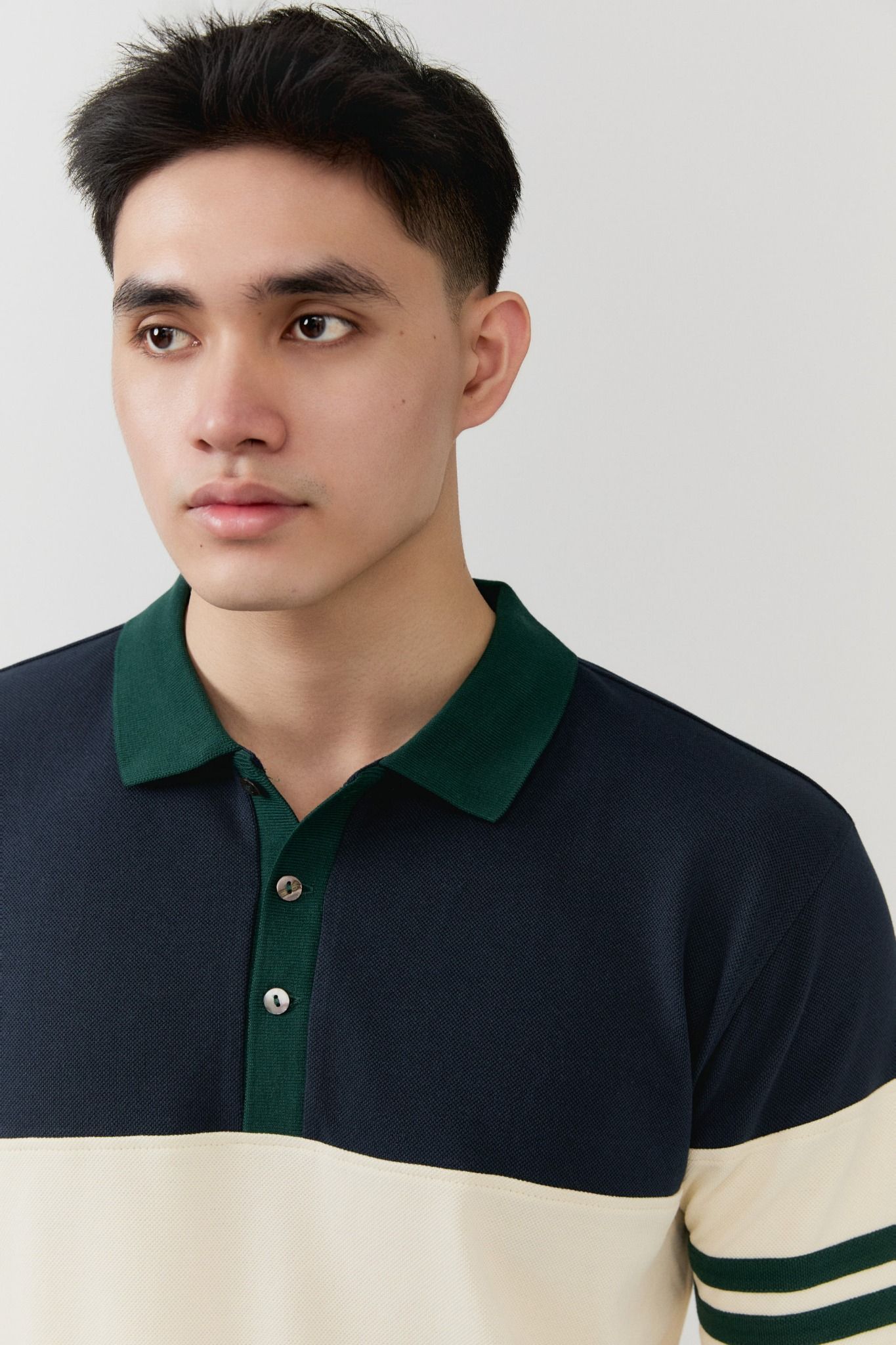 Áo Polo Regular Upper Lower Block
