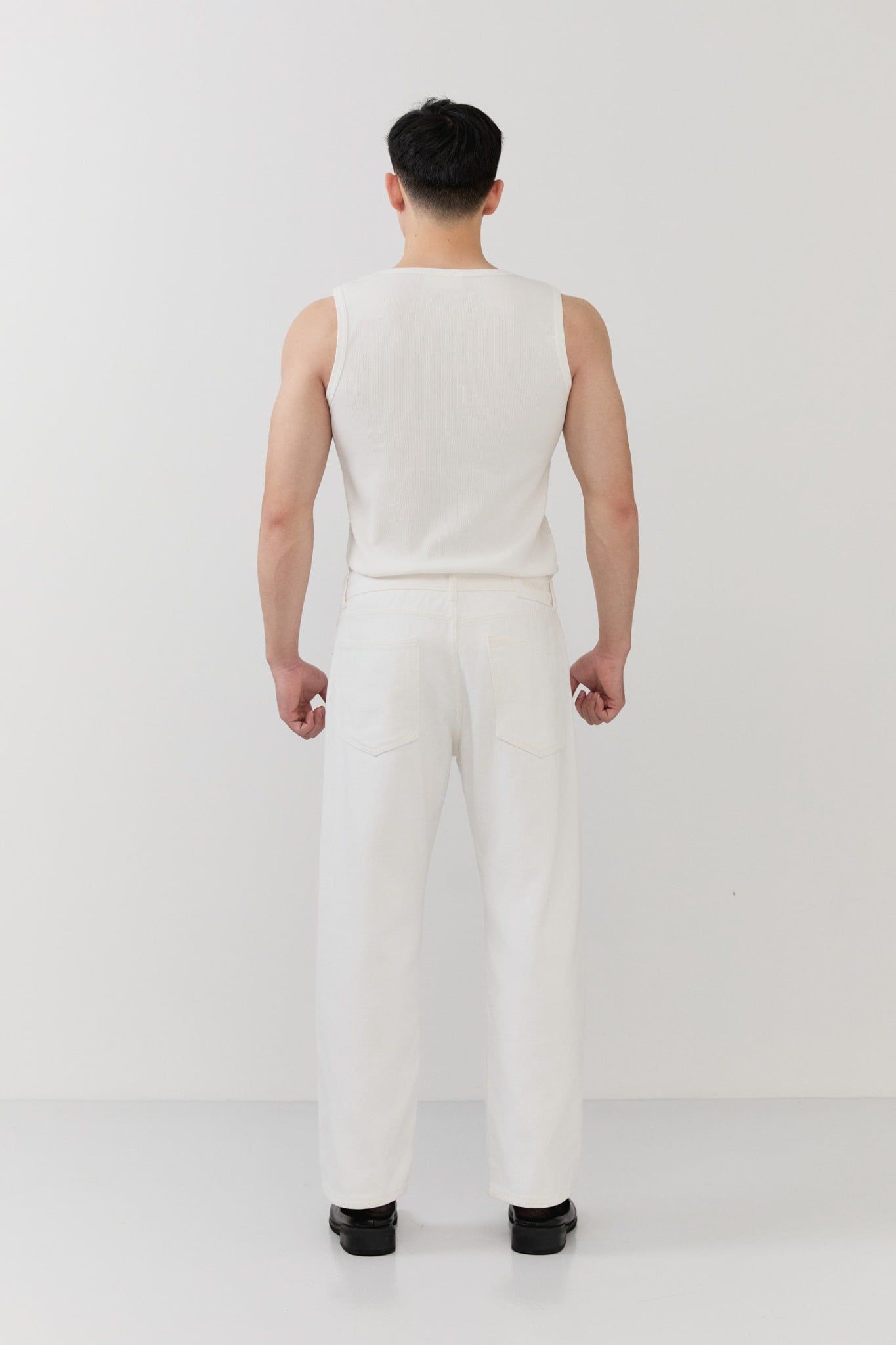 Áo Tanktop Slimfit Cord Sideword