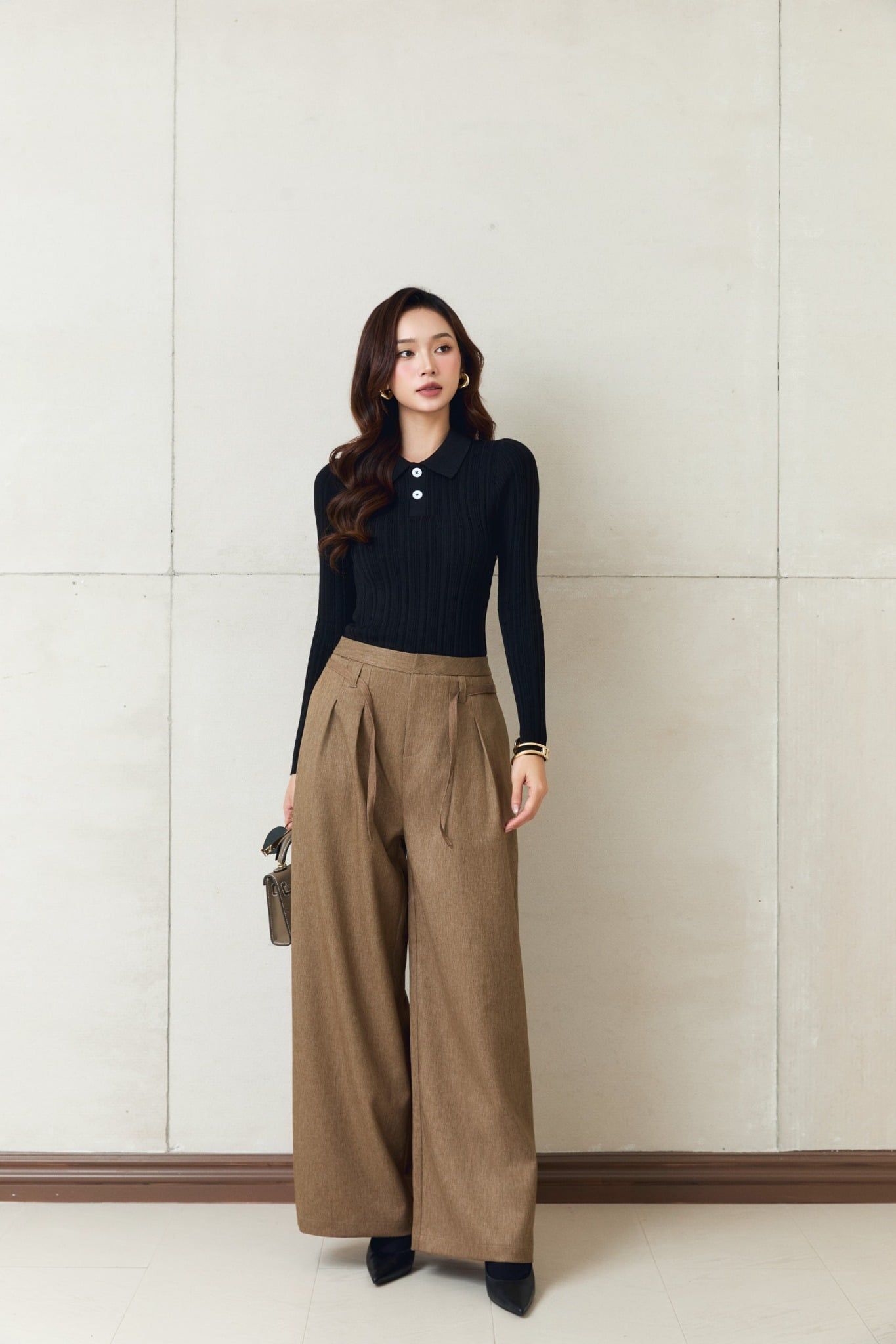  Áo Tay Dài Knit Basic 