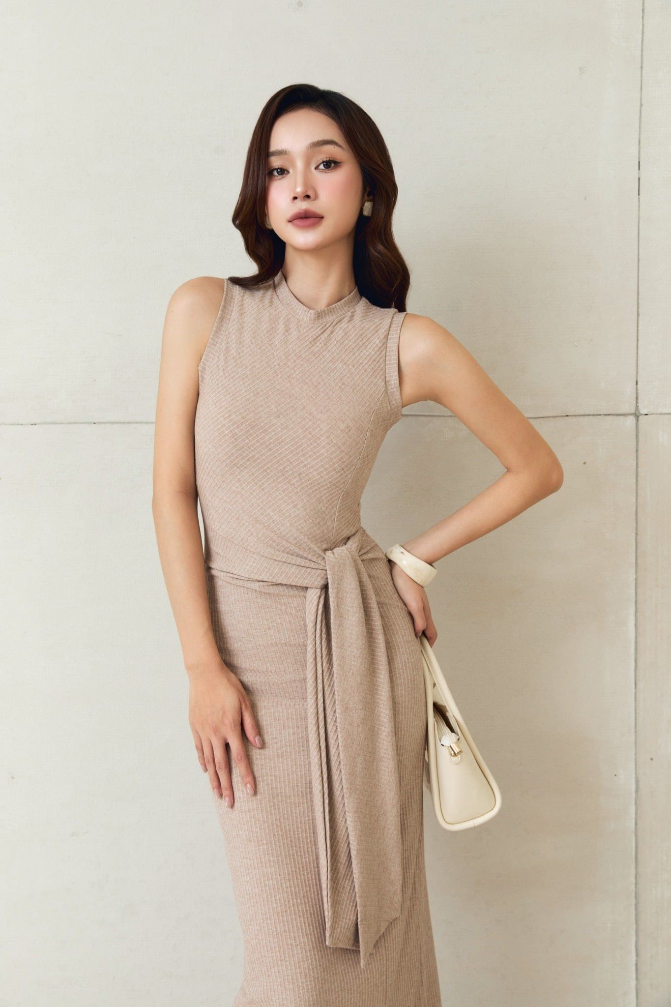 Đầm Dài Lune Wrap Column