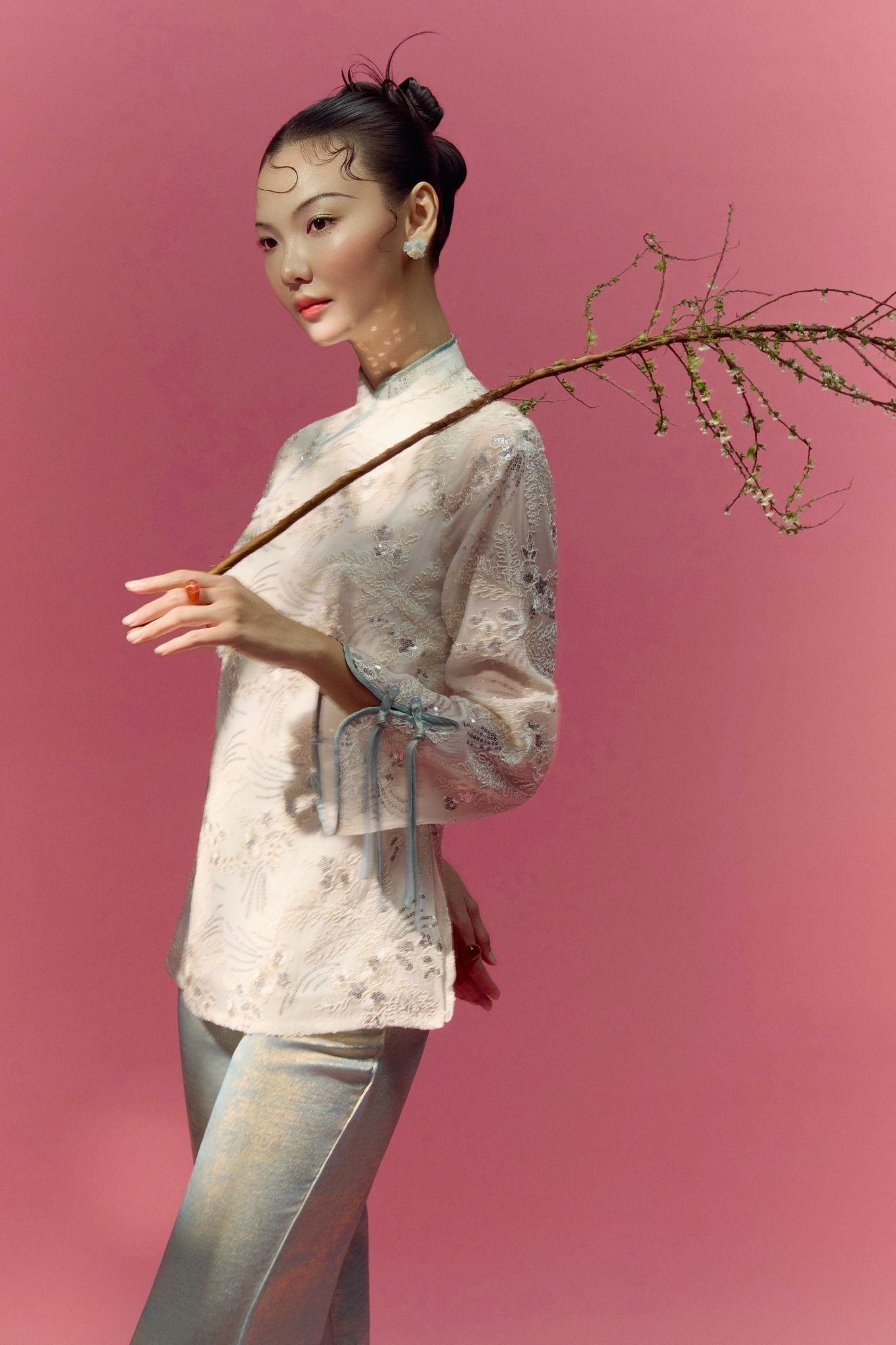  Áo Dài Cách Tân Nhã Uyển 