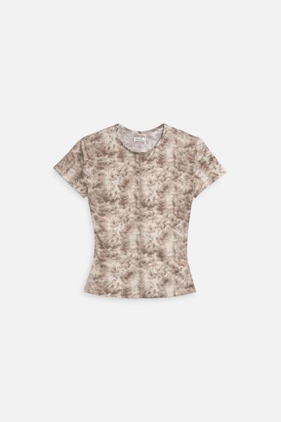 Áo Thun Zoe Minimalist Zebra Print