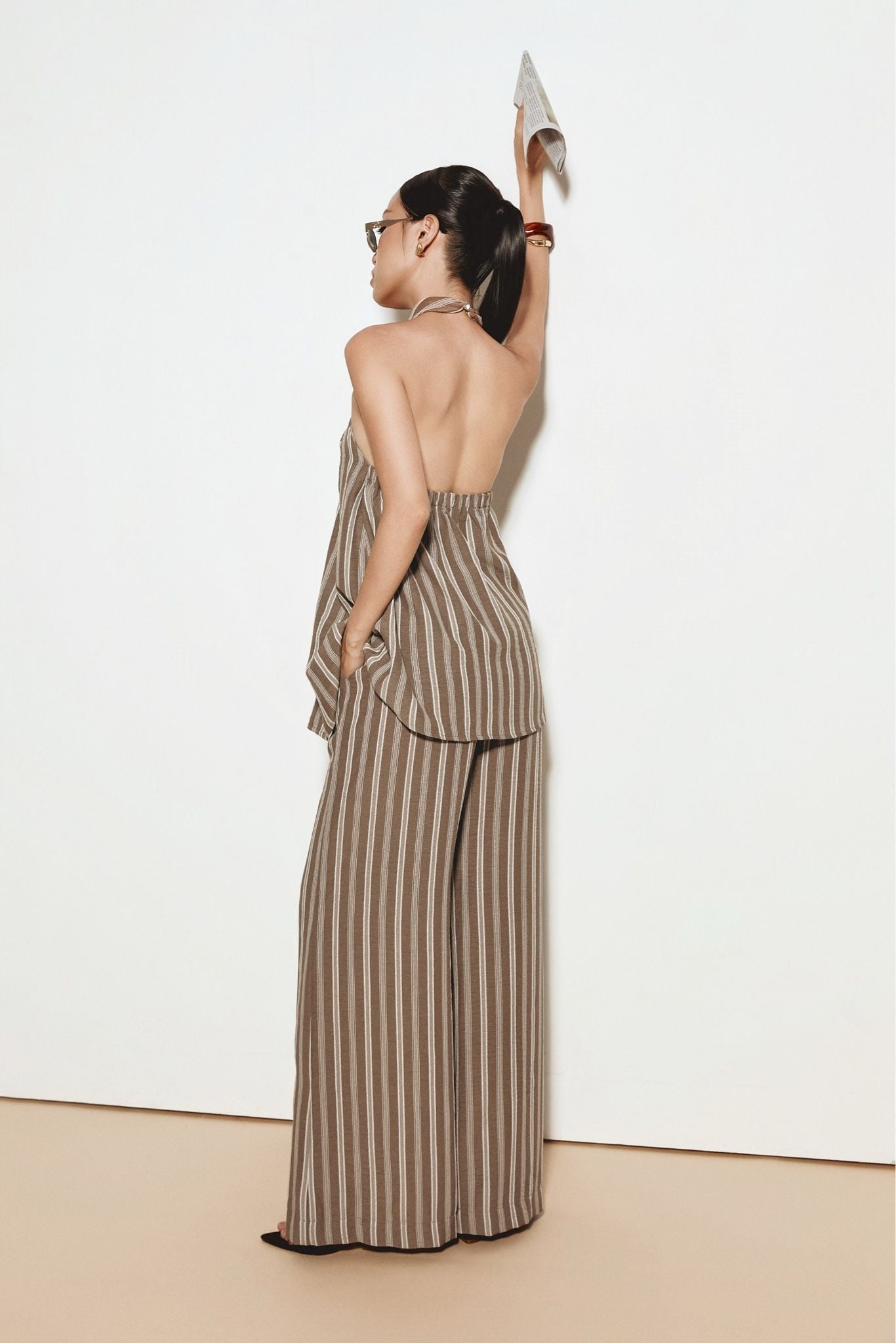 Set Đồ Nữ Alice Stripe Pants