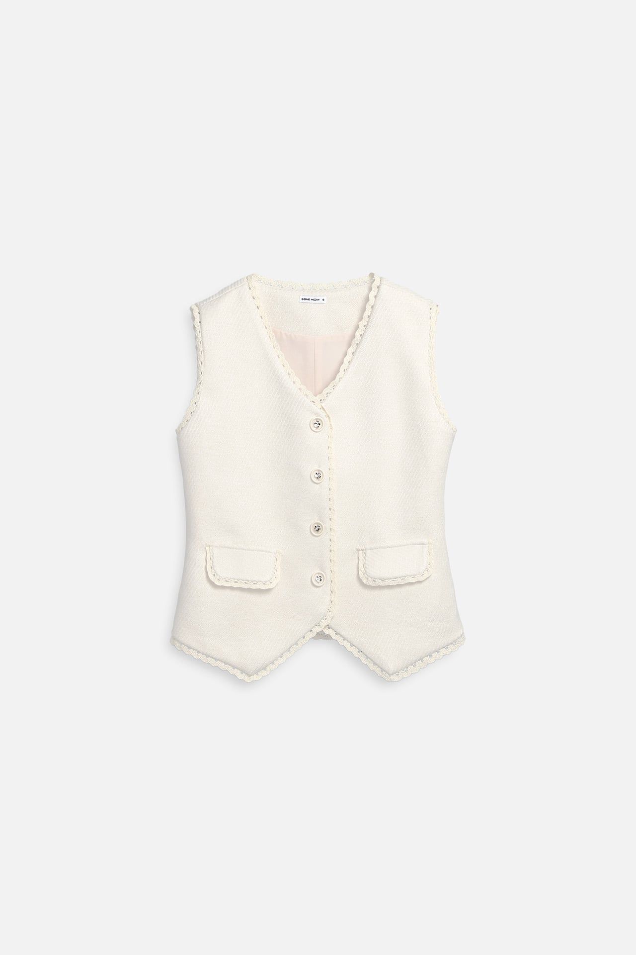 Áo Classic Braided Edge Vest