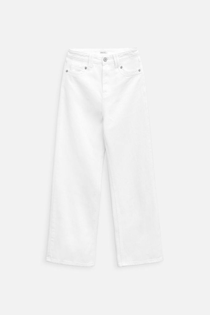  Quần Jean Straight White Basic 