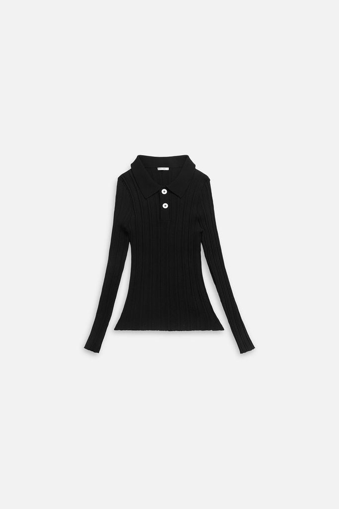  Áo Tay Dài Knit Basic 