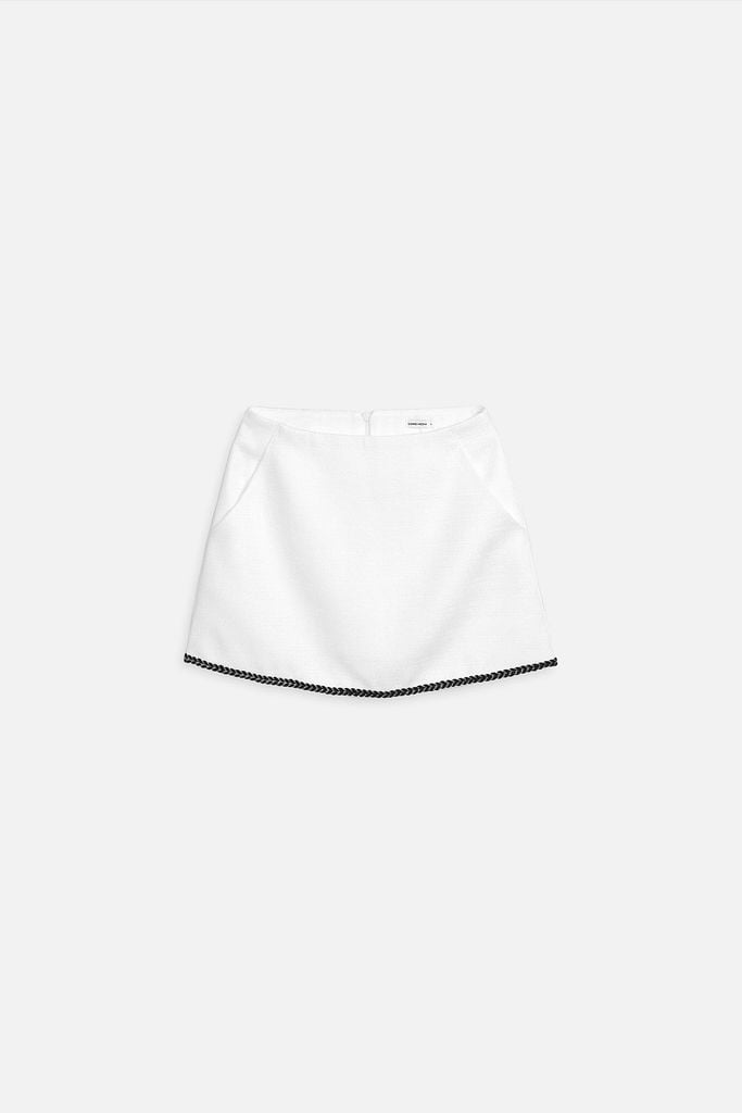  Chân Váy Ngắn Tweed Bouclé 