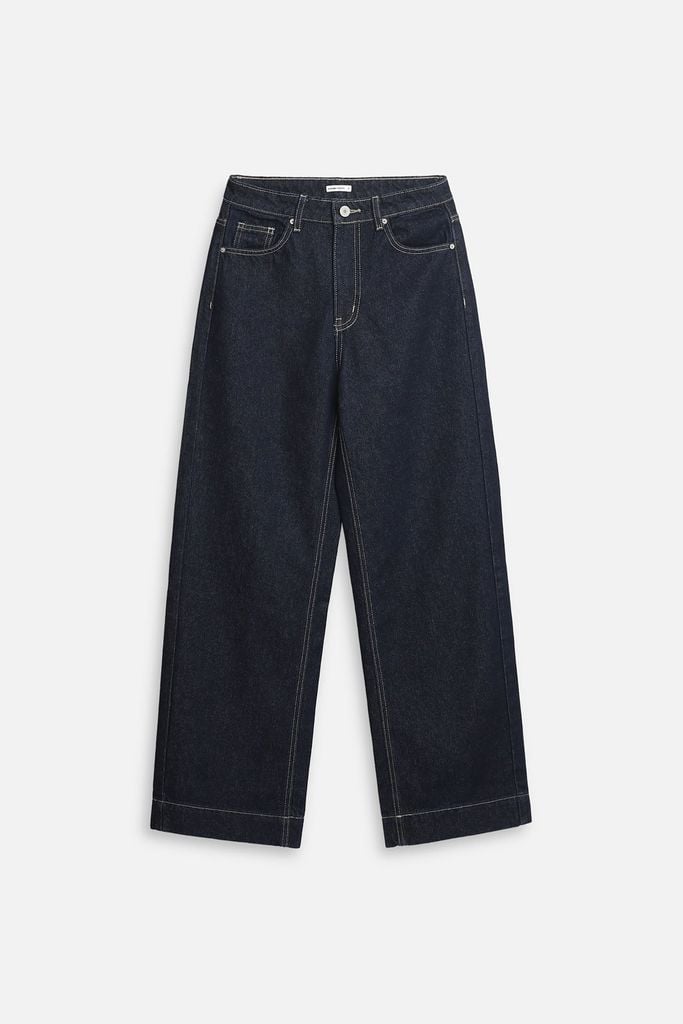  Quần Jean Straight Light Flare Blue 