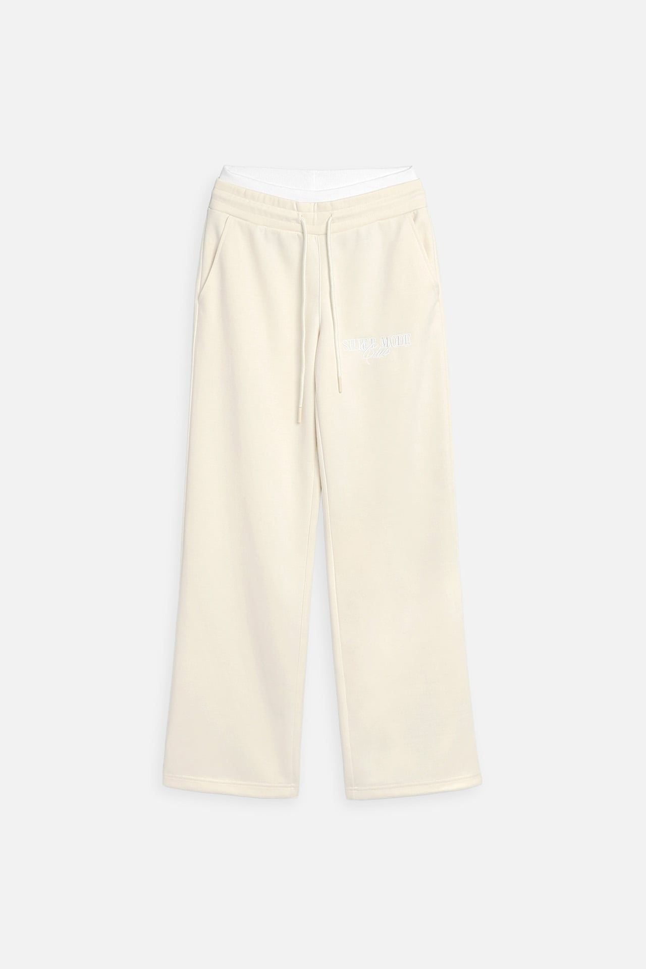 Quần Dài Sweatpants Ống Rộng Phối Bo Lưng
