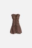 Đầm Ngắn Chấm Bi Elira Mini Dress