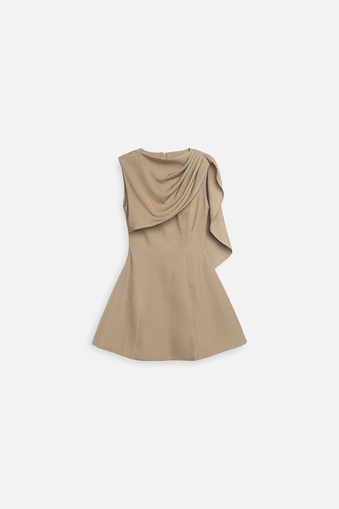  Đầm Ngắn Diag Shoulder Gentle 