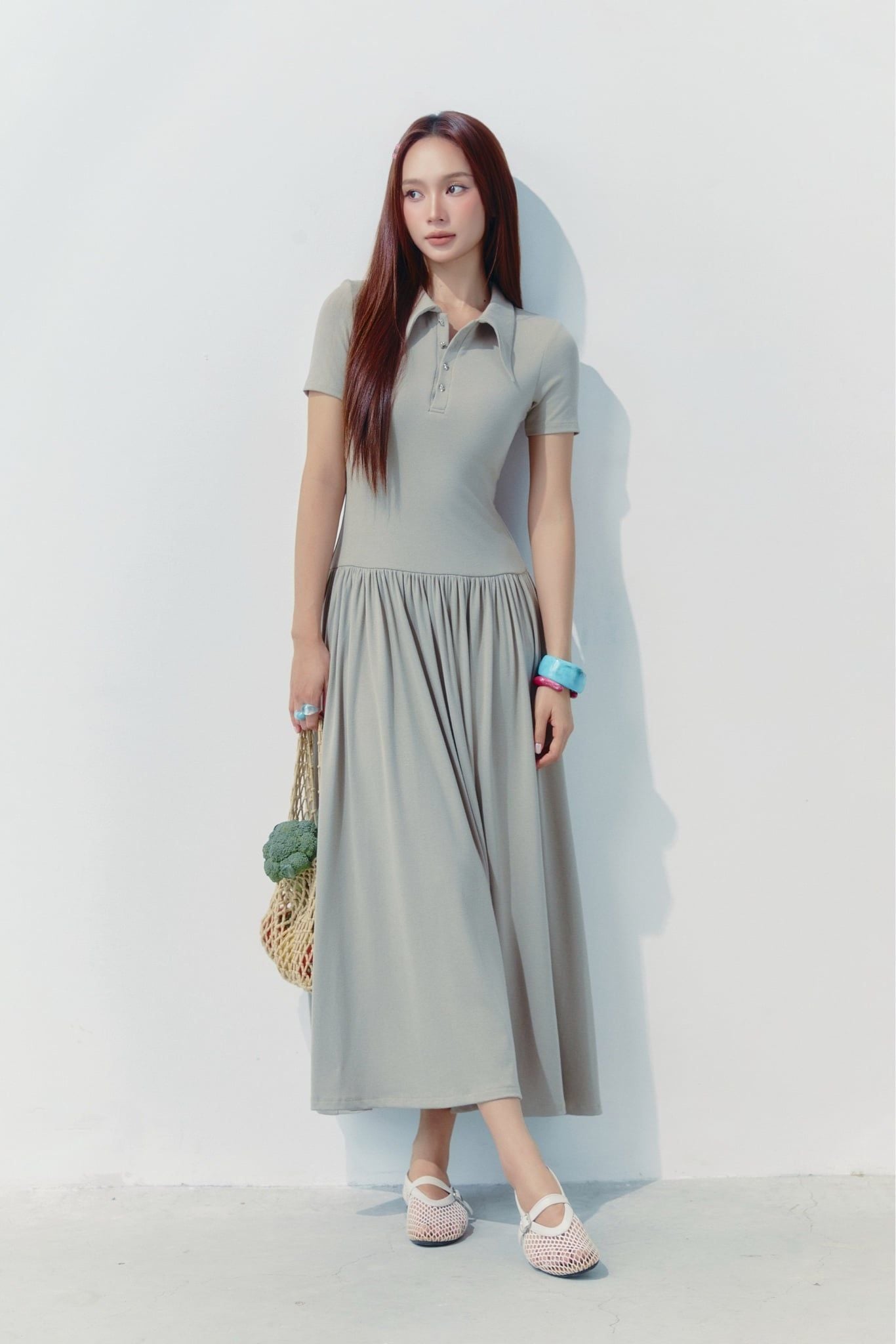  Đầm Dài Vireon Classic Polo 