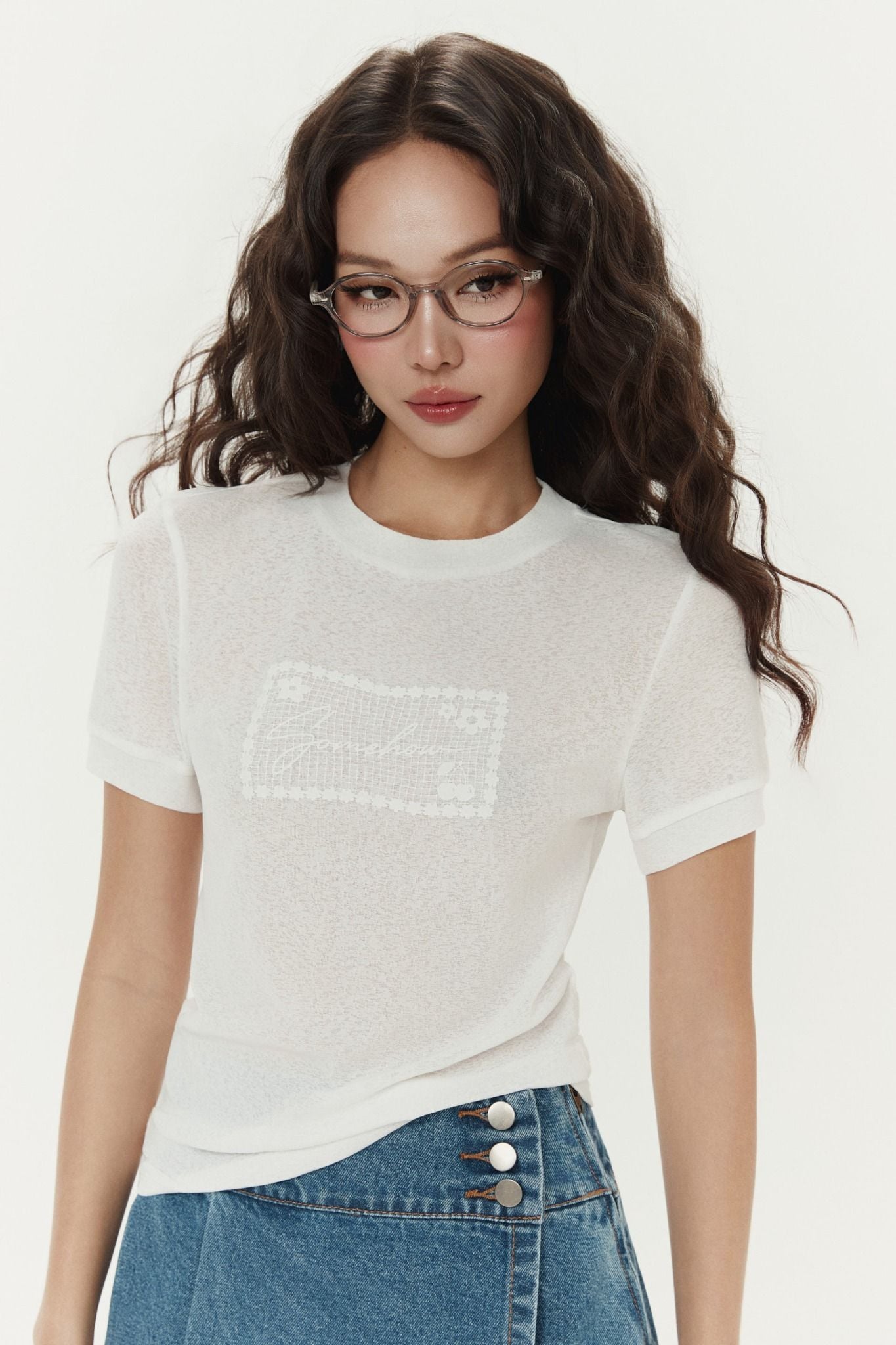 Áo Thun Stamp Logo Tee