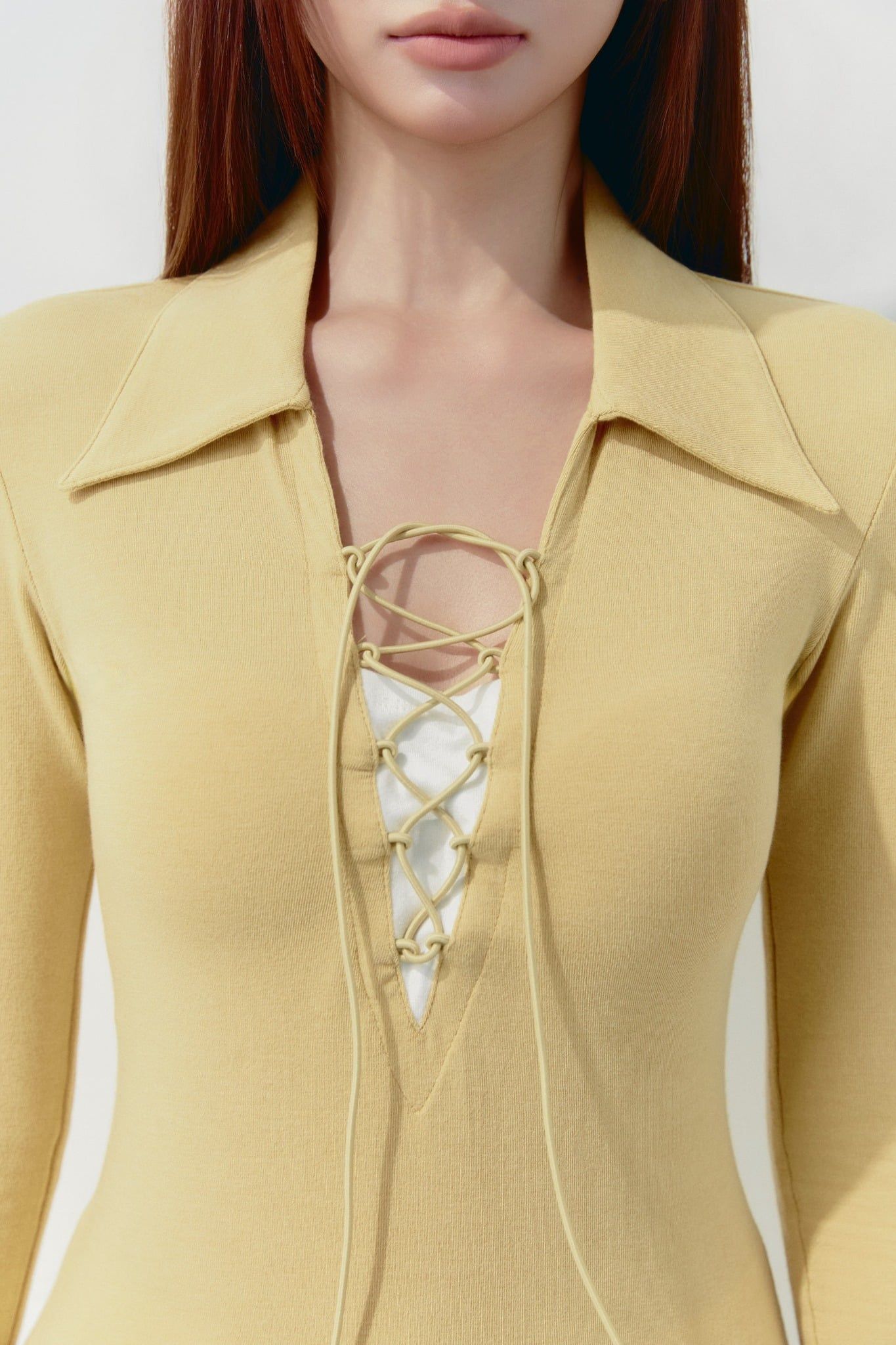 Áo Tay Dài Eclipse Lace Up