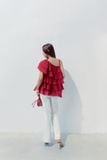 Quần Jean Straight White Basic