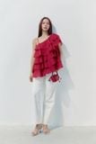Quần Jean Straight White Basic