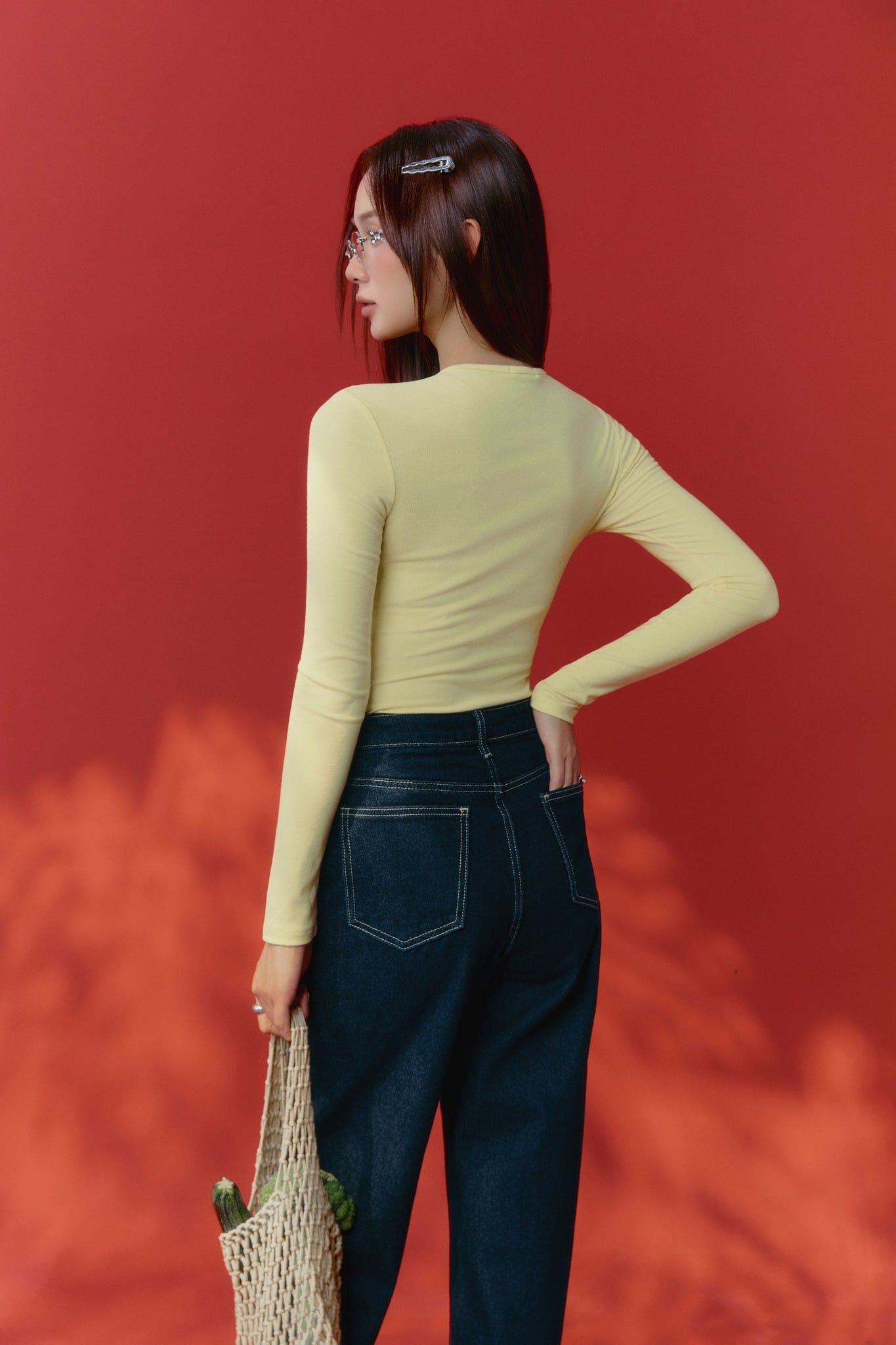 Áo Dài Tay Daily Fit