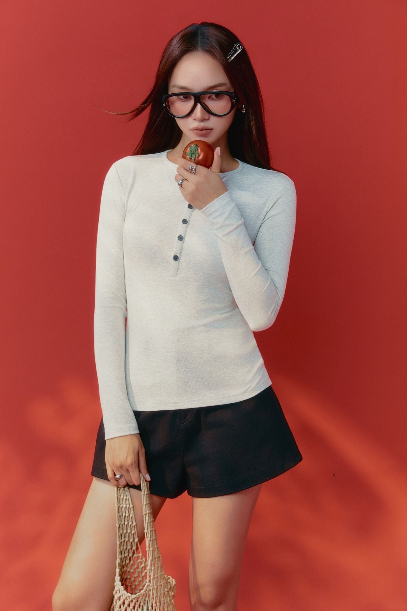 Áo Dài Tay Daily Fit