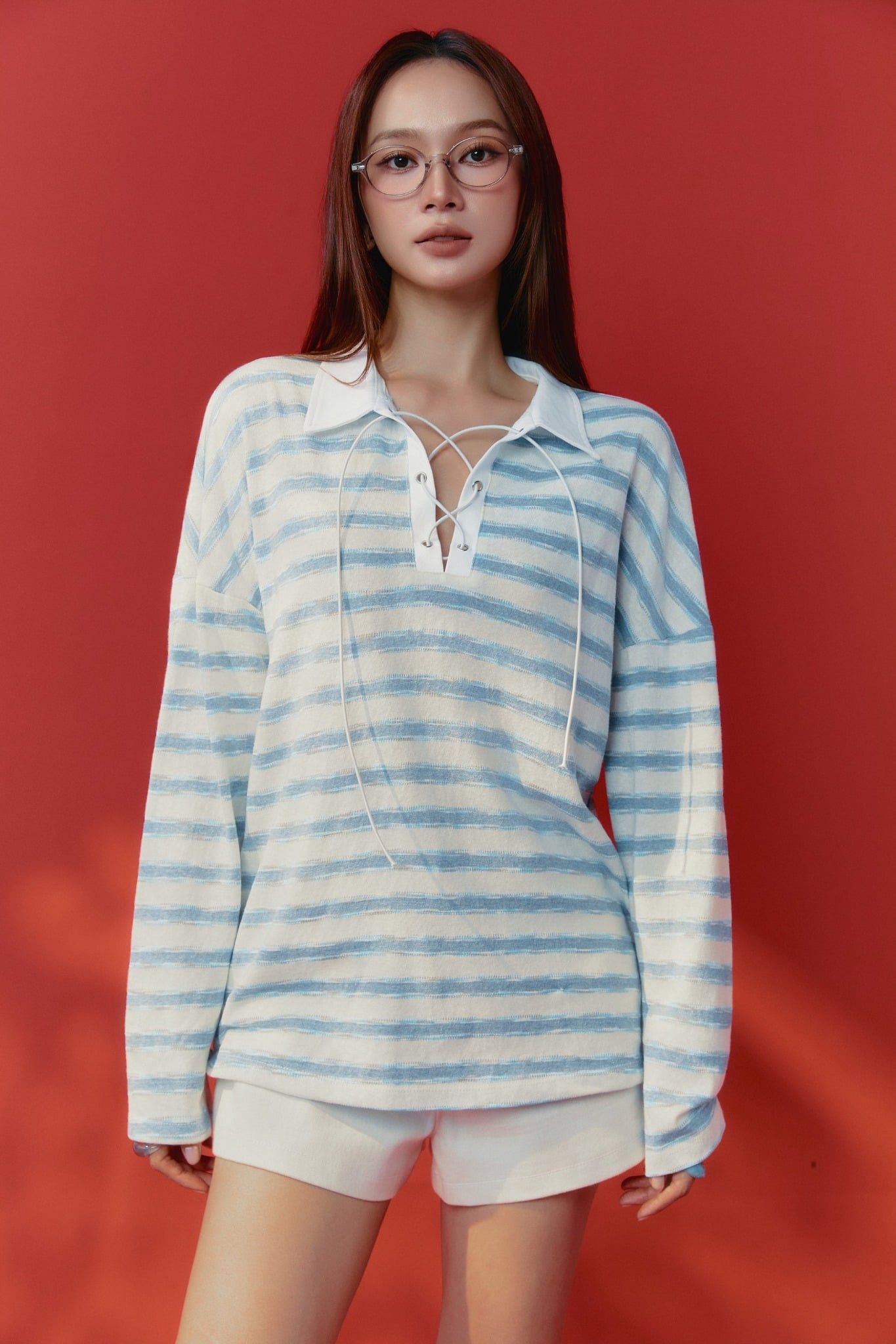 Áo Soft Mood Stripe Shirt