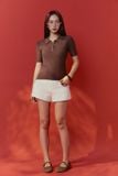 Quần Short Denim High Waist
