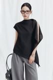 Áo Kiểu Lệch Tà Elara Top