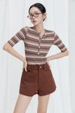Quần Short Denim High Waist