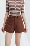 Quần Short Denim High Waist