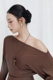 Áo Thun Ôm Tay Dài Trễ Vai Lyra Top