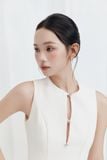 Đầm Ngắn Floral Drape