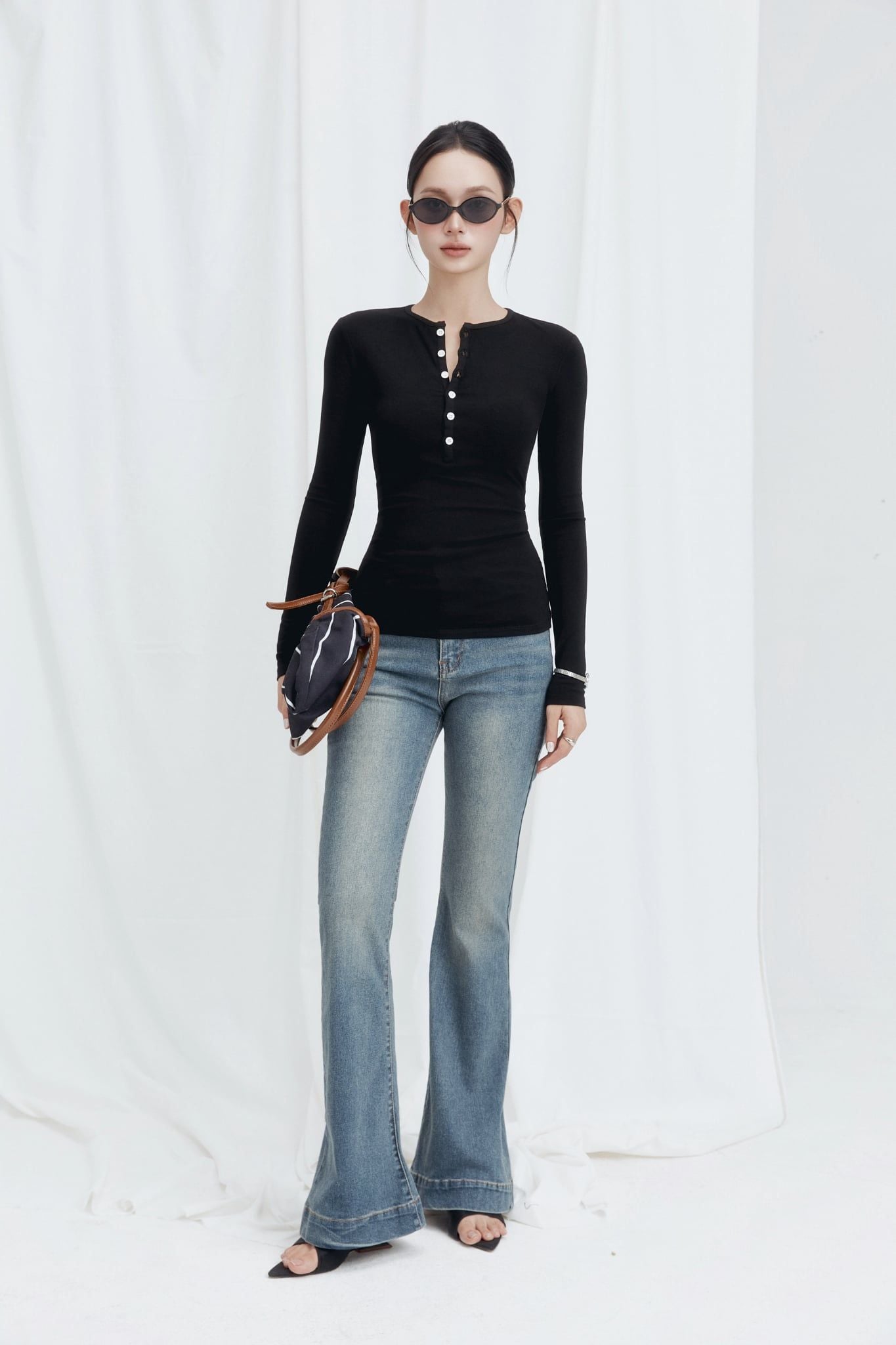 Quần Jeans Ống Loe Stella Jeans