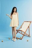 Đầm Ngắn 2 Dây Babydoll Dập Ly Aria Top