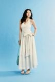 Đầm Dài Elara Tie Waist Midi