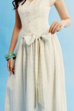 Đầm Dài Elara Tie Waist Midi