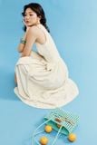 Đầm Dài Elara Tie Waist Midi