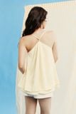 Áo Lụa 2 Dây Flora Top