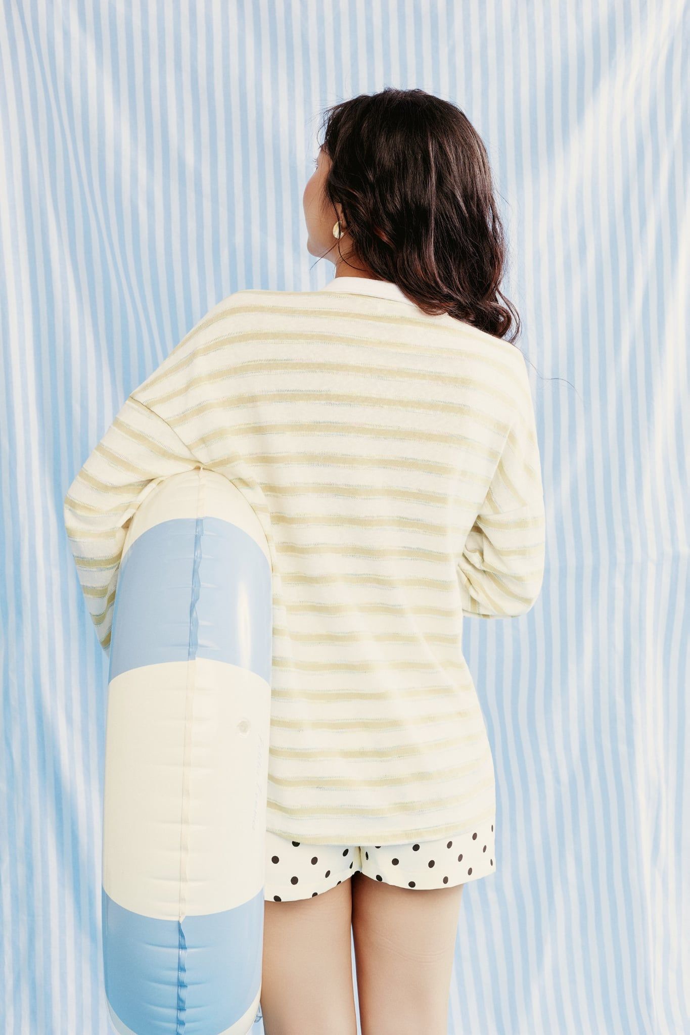 Áo Soft Mood Stripe Shirt