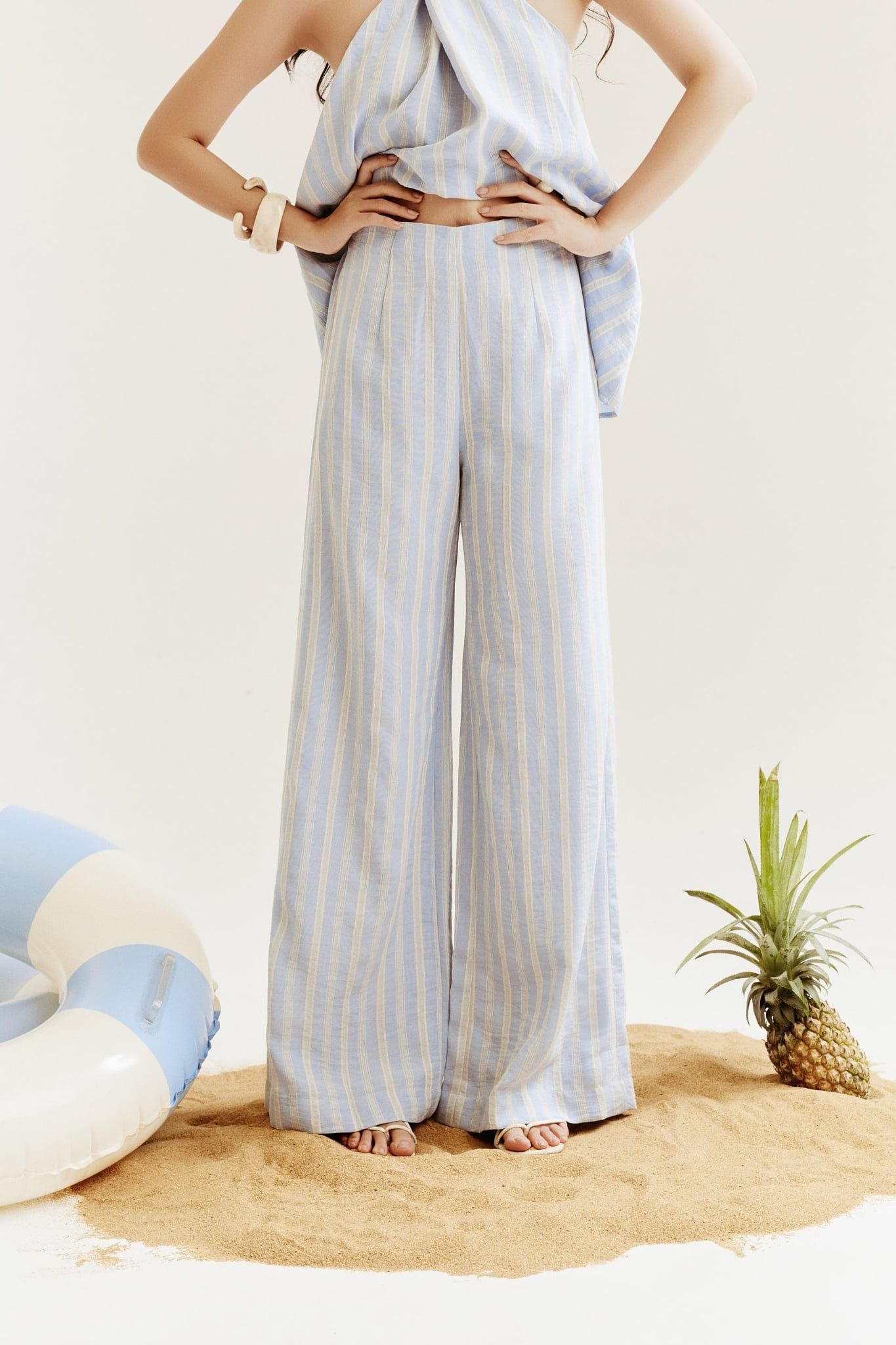 Set Đồ Nữ Alice Stripe Pants