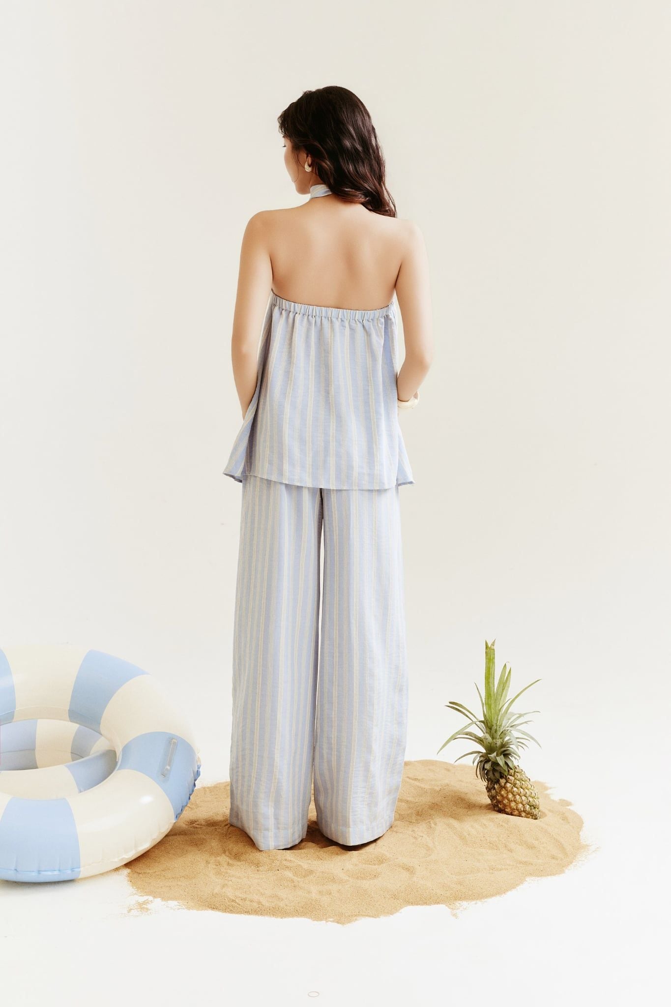 Set Đồ Nữ Alice Stripe Pants