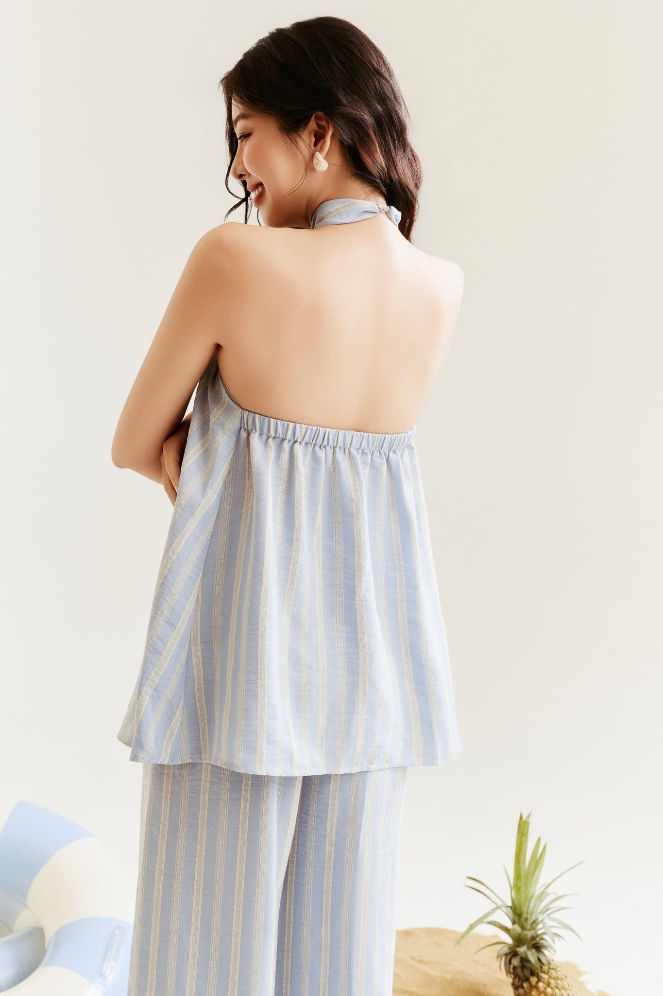 Set Đồ Nữ Alice Stripe Pants