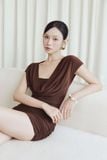 Đầm Ngắn Sophie Drape Ladong