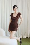 Đầm Ngắn Sophie Drape Ladong