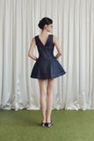 Đầm Ngắn Denim Sát Nách Jade Dress