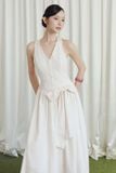 Đầm Dài Elara Tie Waist Midi