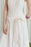 Đầm Dài Elara Tie Waist Midi