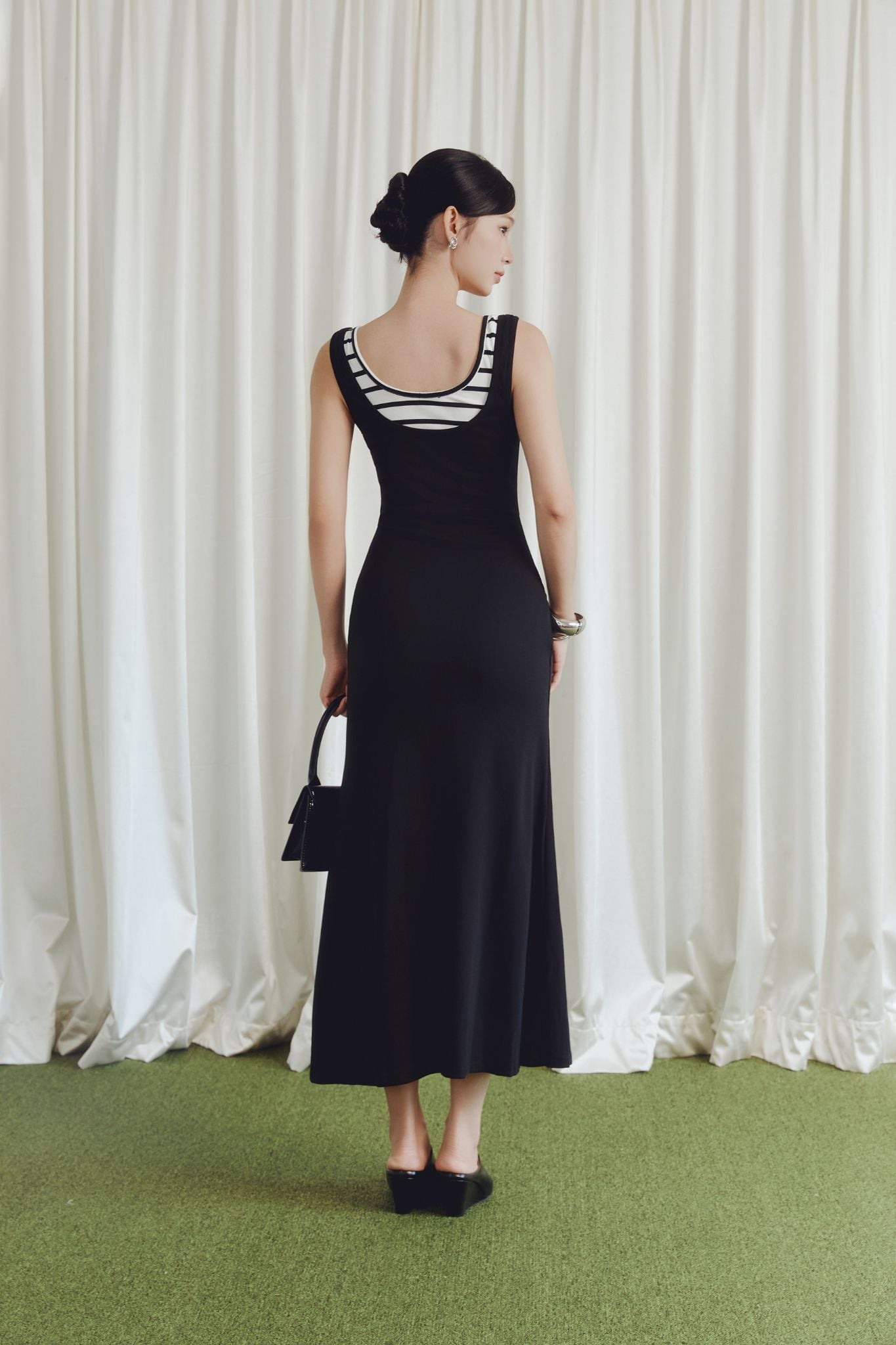 Đầm Dài Contour Ribbed