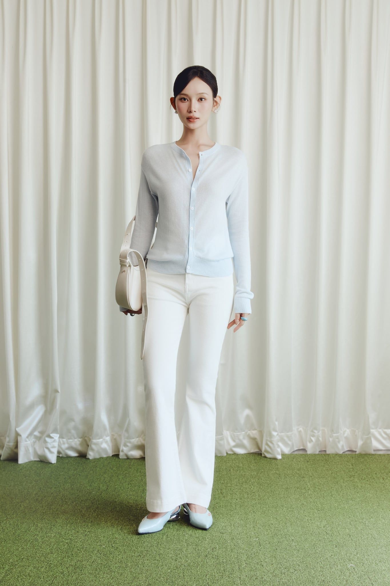 Áo Minimal Soft Knit Cardigan