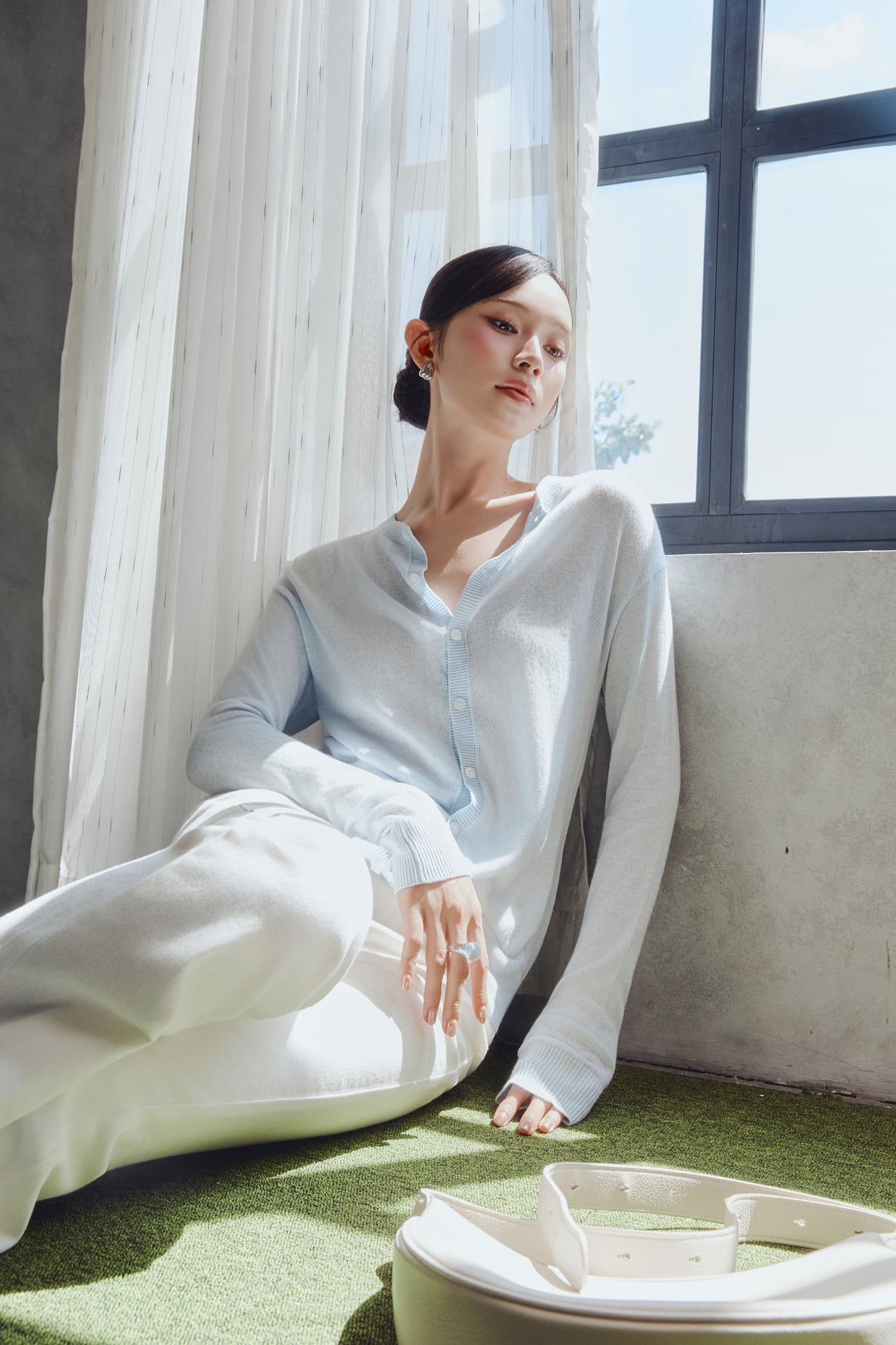 Áo Minimal Soft Knit Cardigan