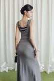 Đầm Dài Contour Ribbed