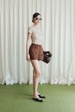 Áo Thun Zoe Minimalist Zebra Print